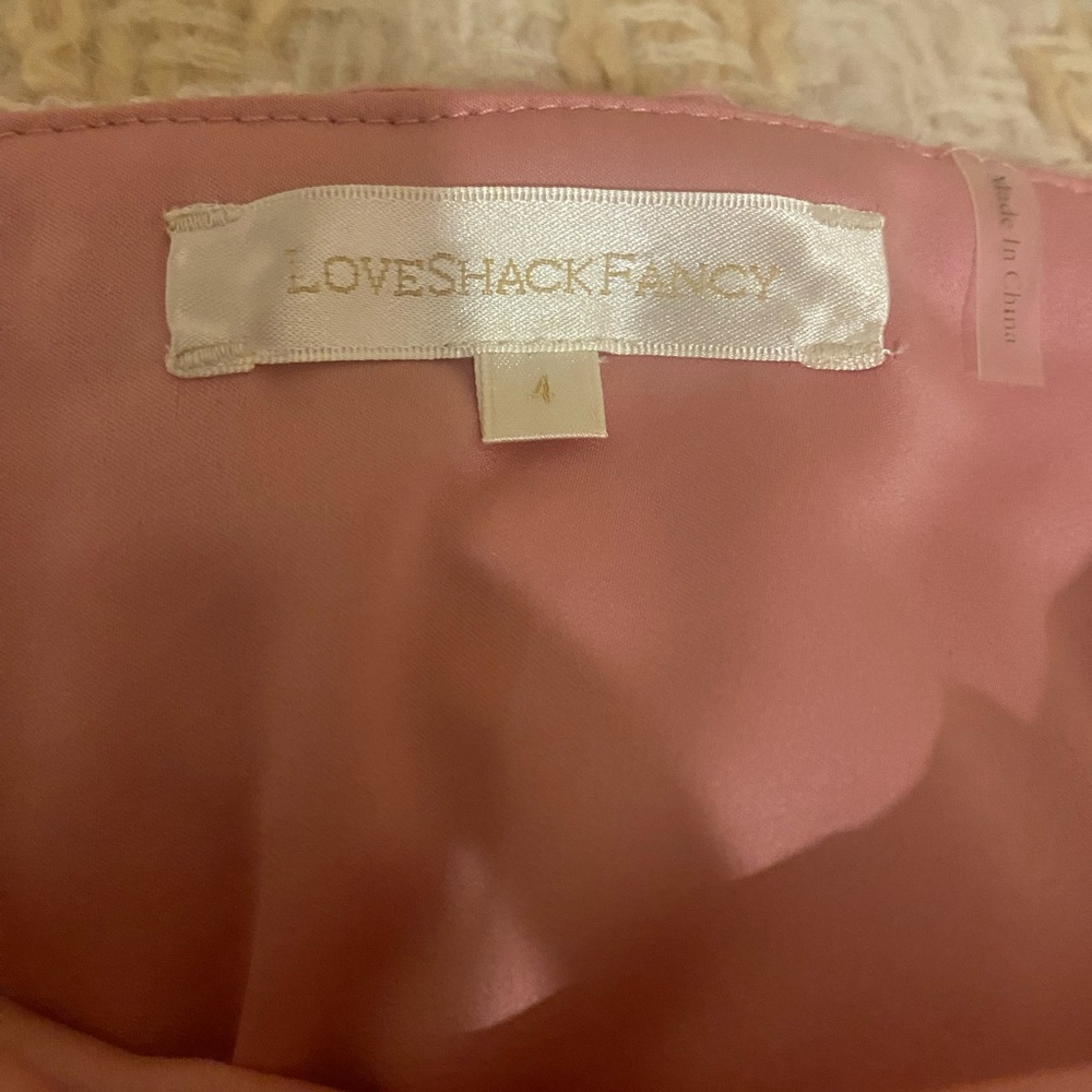 LoveShackFancy Pink Gibson Skirt - Picture 5 of 5